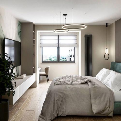 Стильный интерьер небольшой квартиры. 07