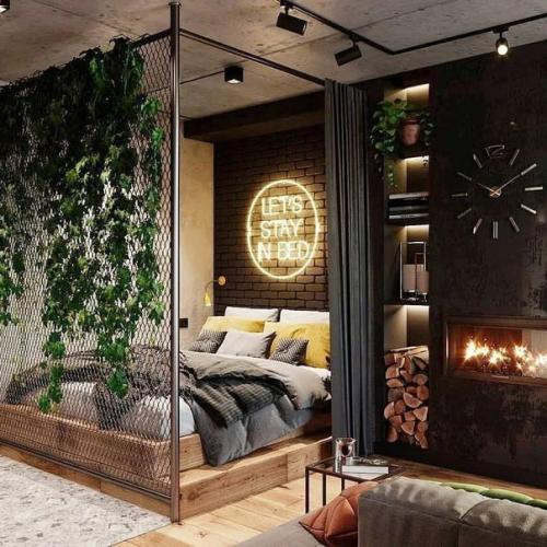 Харизматичный лофт в однушке, площадью - 45 кв. 06