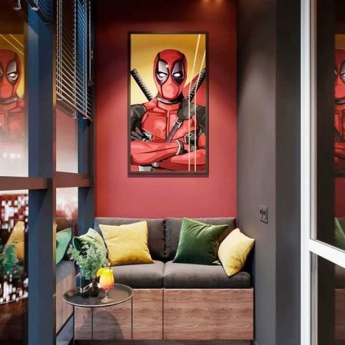 Харизматичный лофт в однушке, площадью - 45 кв. 09