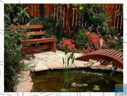 Ландшафтный дизайн.  Рудики на даче. 06