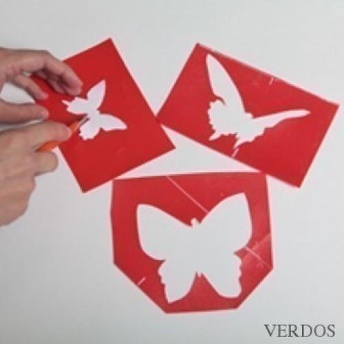 Светящиеся бабочки на СТЕНЕ. 01