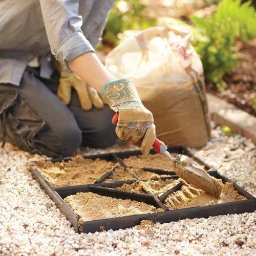 Садовая дорожка из камней своими руками. 02 Садовая дорожка из камней своими руками. 02