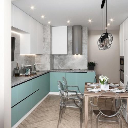 Стильный интерьер небольшой квартиры. 04