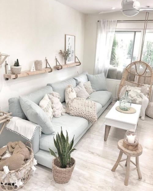 Скандинавский интерьер дома. 01