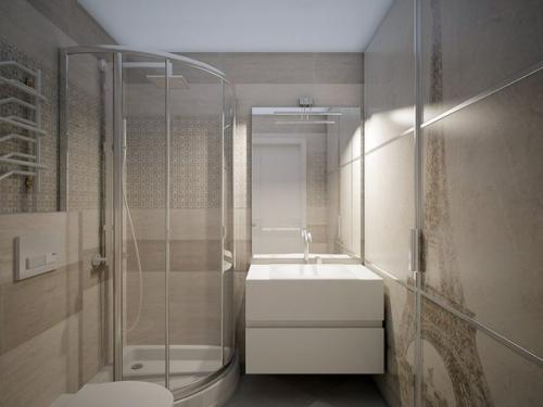 Дизайн однокомнатной квартиры для семьи с ребенком 38 кв. 05