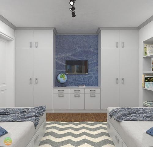 Дeтcкaя комната для двyx мальчишeк. 02