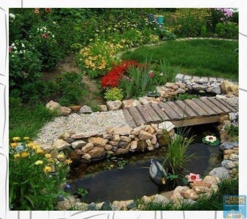 Ландшафтный дизайн.  Рудики на даче. 03