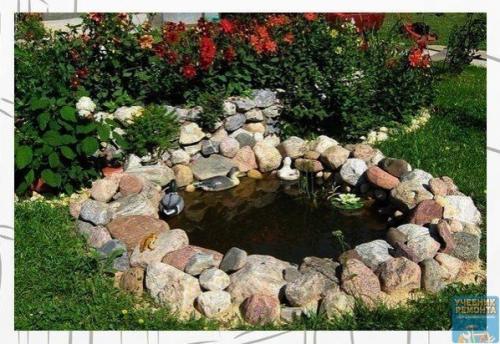 Ландшафтный дизайн.  Рудики на даче. 04