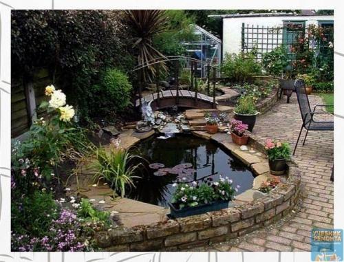 Ландшафтный дизайн.  Рудики на даче. 01