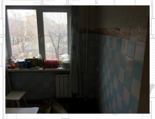 Перестройка кухни, 6 кв. 01