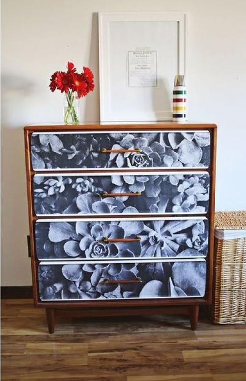 Красивые идеи декупажа мебели. 01