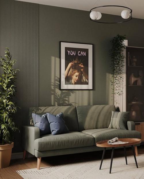 Интерьер рабочего кабинета. 06