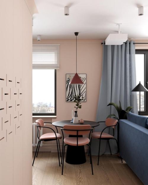 Что может быть красивее, чем вот такой сочетание оттенков и современная мебель. 03