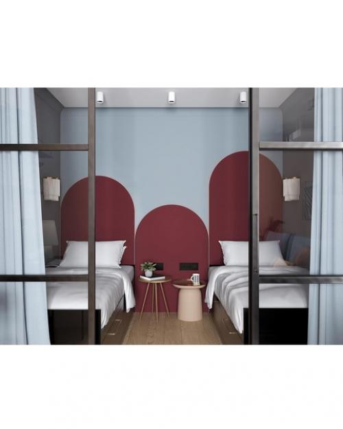 Что может быть красивее, чем вот такой сочетание оттенков и современная мебель. 07