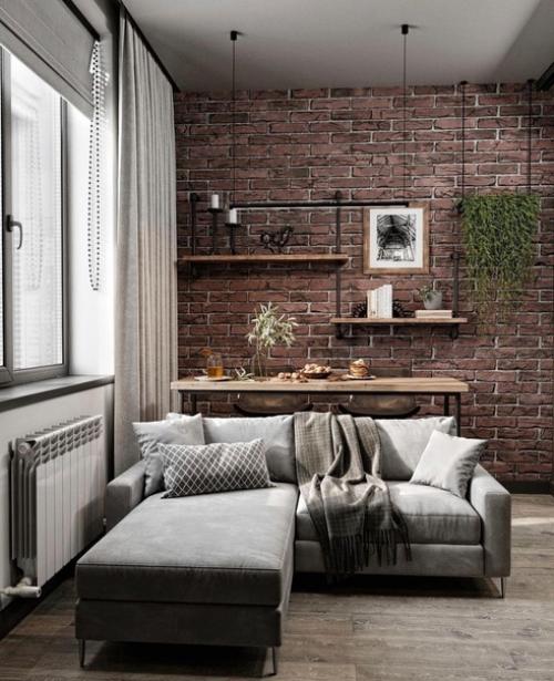 Дизайн - проект смарт квартиры для молодого человека. 01