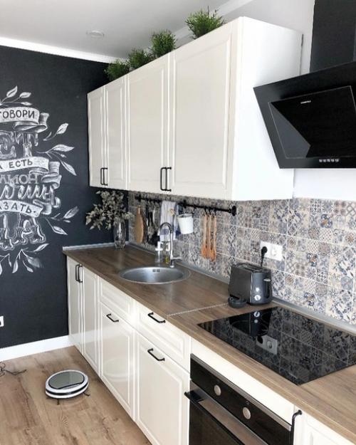 А это наша небольшая однушка после ремонта. 01