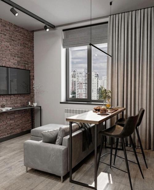 Дизайн - проект смарт квартиры для молодого человека. 05