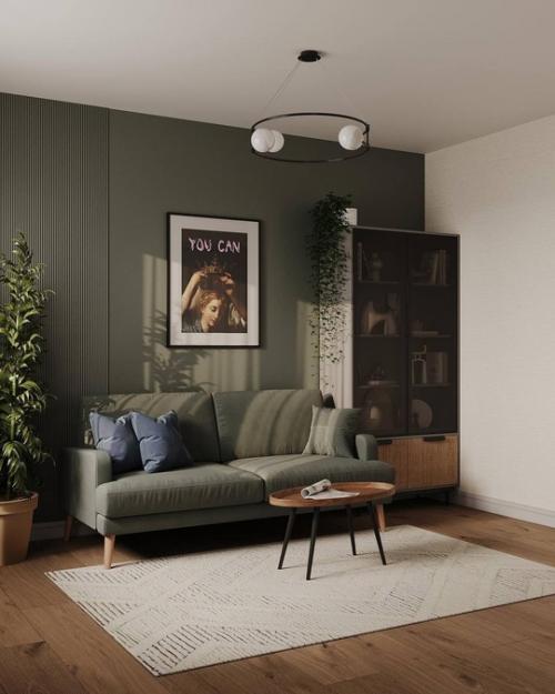 Интерьер рабочего кабинета. 04