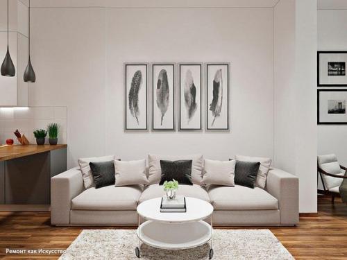 Студия площадью 40 кв. 01