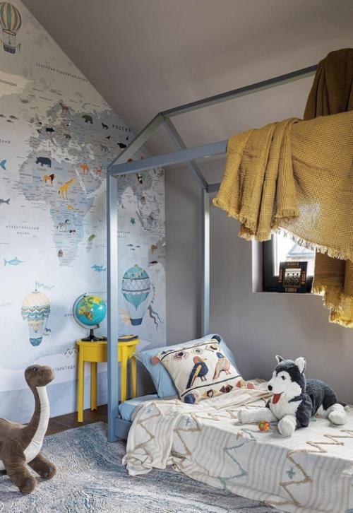 Эффектный интерьер загородного дома. 07