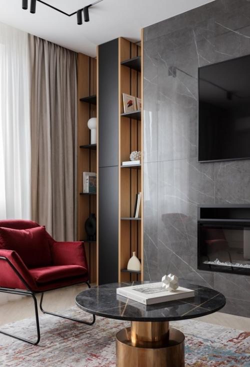 Элегантная трехкомнатная квартира с продуманным хранением. 06