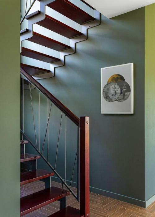 Эффектный интерьер загородного дома. 06