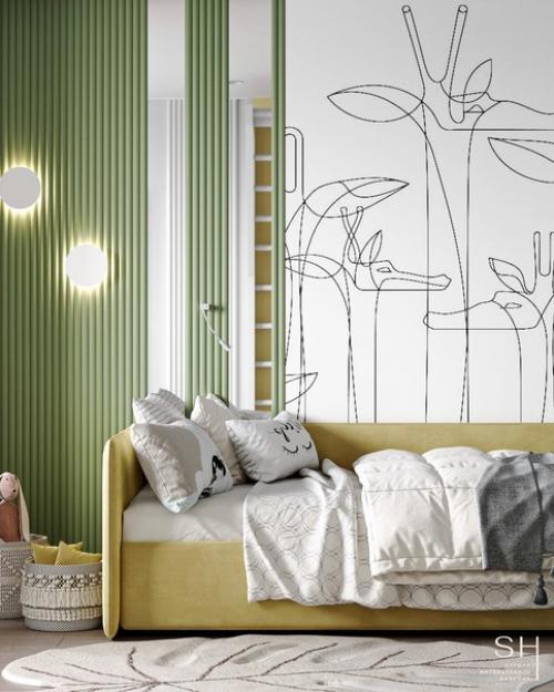 Детская комната для юной путешественницы. 01