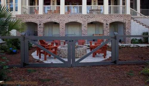 Деревянные вороте своими руками - базовая конструкция. 06