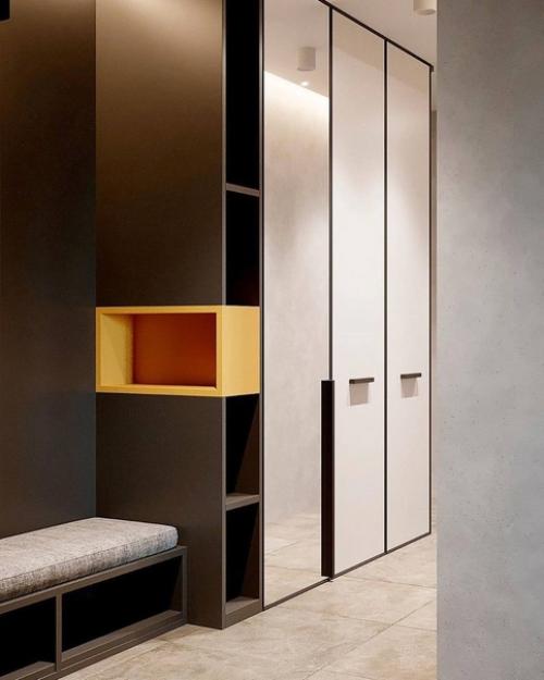 Интерьер квартиры с яркими нотками. 05