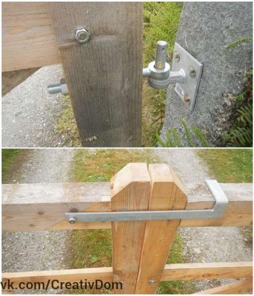 Деревянные вороте своими руками - базовая конструкция. 05