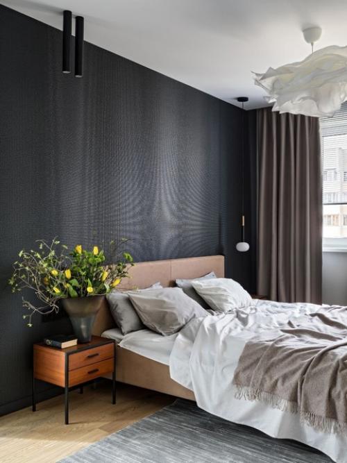 Светлая квартира площадью 88 м 2 для ценителей современного искусства. 04