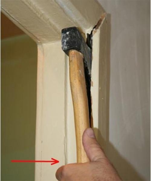 Демонтаж дверей: пошаговая инструкция. 01