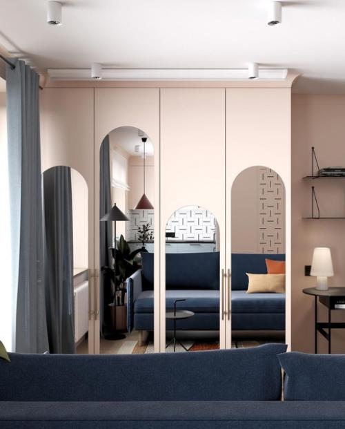 Что может быть красивее, чем вот такой сочетание оттенков и современная мебель. 05