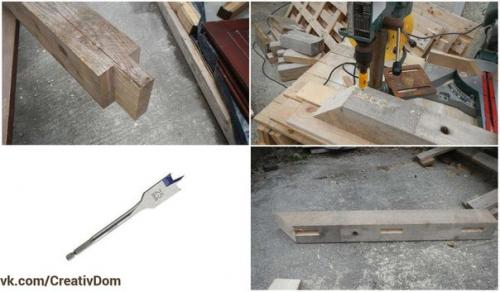 Деревянные вороте своими руками - базовая конструкция. 02