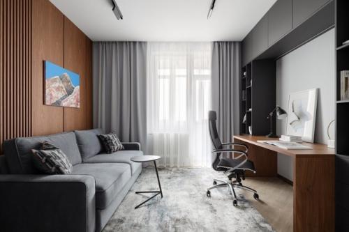 Элегантная трехкомнатная квартира с продуманным хранением. 05