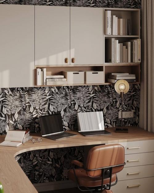 Интерьер рабочего кабинета. 01