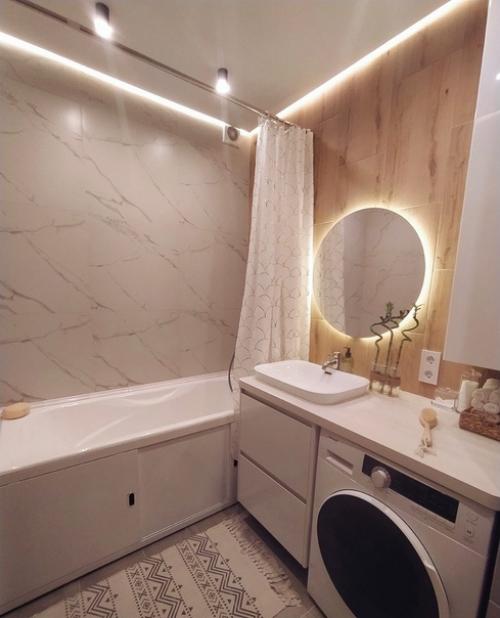 Стандартный уже вариант ванной, как то так получилось. 02