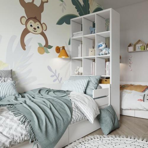 Шикарная детская комната для двоих детей. 03