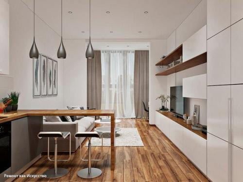 Студия площадью 40 кв. 03