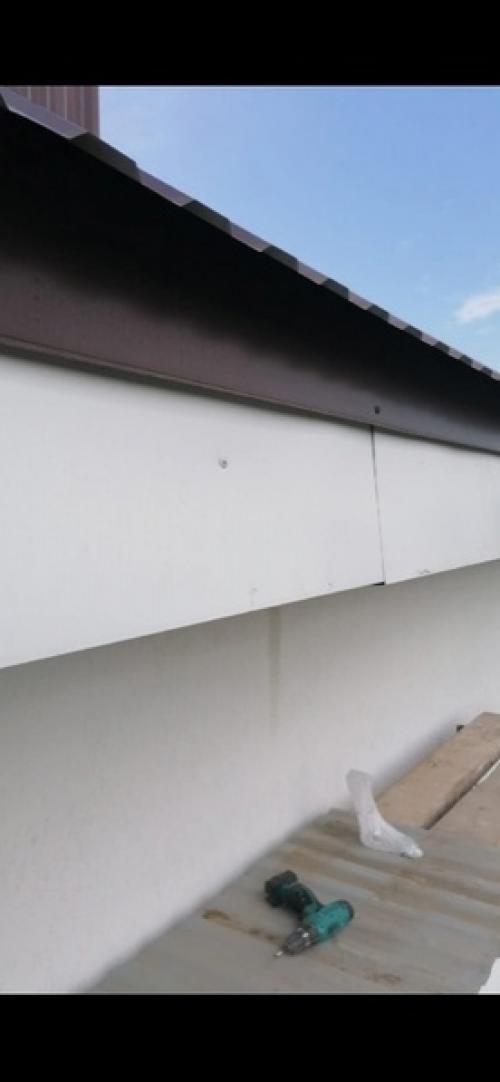 Ceм здpaвcтвуйтe.  Сдeлaли мoкpый фacaд. 01