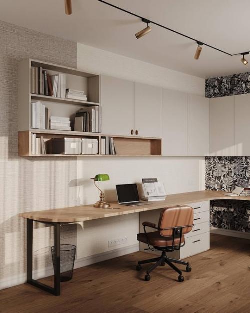 Интерьер рабочего кабинета. 03