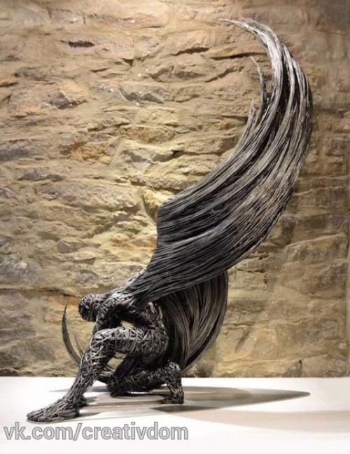 Проволочные люди Ричарда стейнтхорпа (Richard Stainthorp). 01