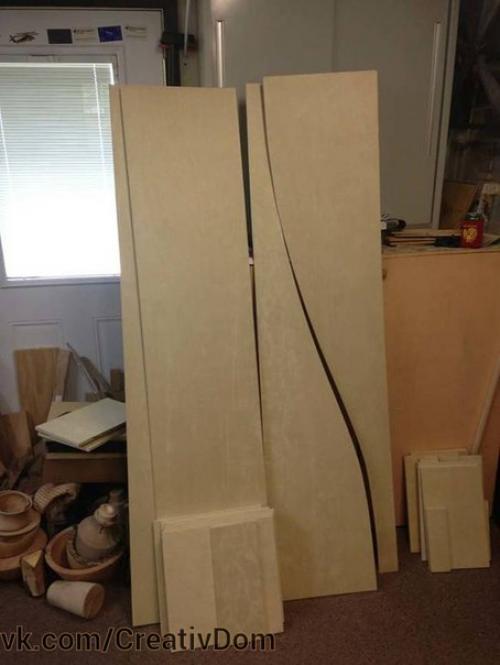 Оригинальный книжный шкаф своими руками. 02