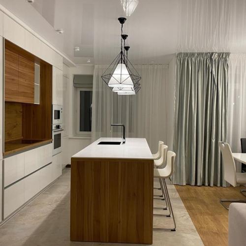 Кухня - гостиная после капитального ремонта. 01