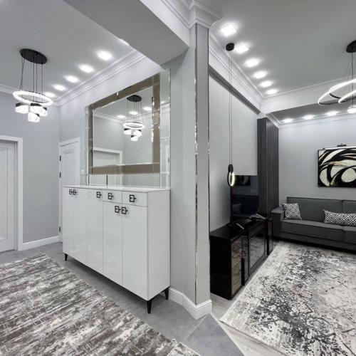 Шикарная 4-х комнатная квартира студия с новой мебелью и бытовой техникой. 04