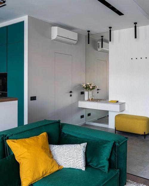 Школа ремонта.  Яркая квартира. 02