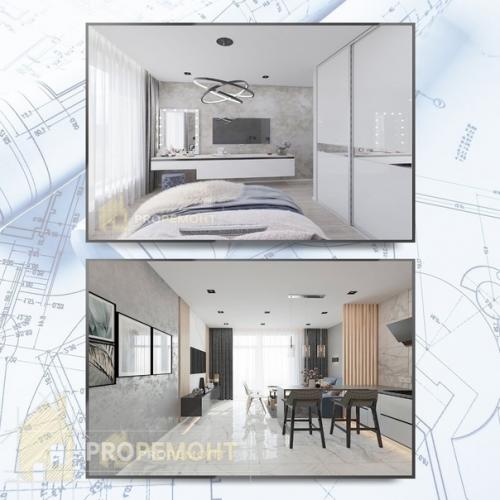 Дизайн - проект квартиры 62 кв. 06