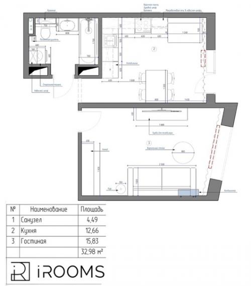 Однокомнатная квартира под сдачу! 08