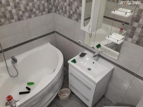 Вот и ванная к завершению своими руками подошла. 04