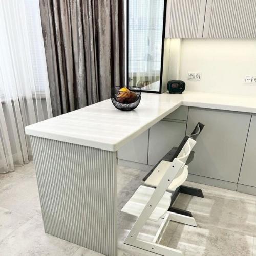 Разрешите у вас похвастаться кухней - гостиной. 02